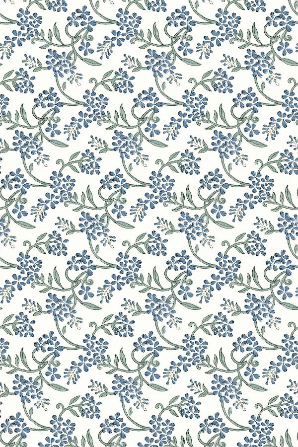 Slide View: 2: Furbish x Mitchell Black Sanibel Wallpaper