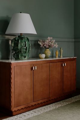 Brentley Rectangular 60" Marble Top Sideboard