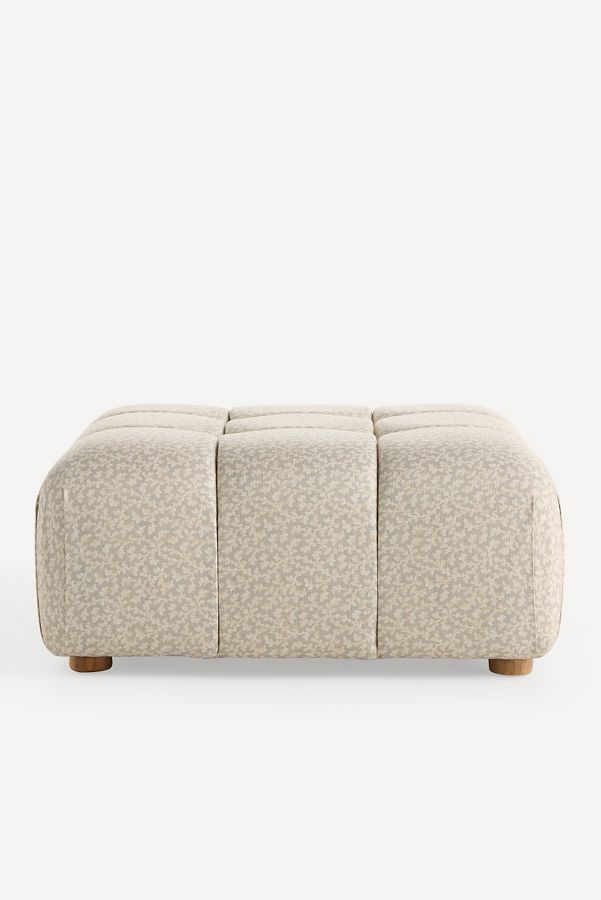 Slide View: 1: Kora Irena Tufted Ottoman