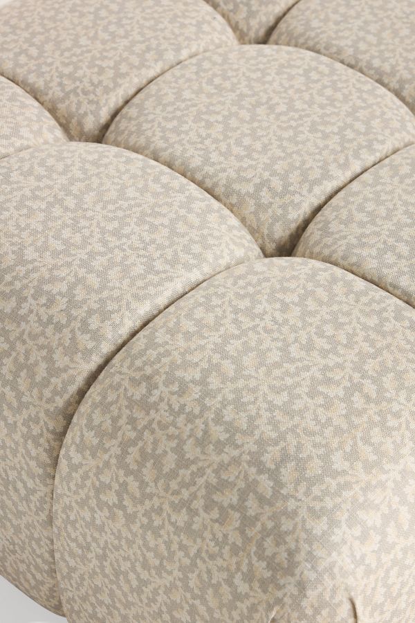 Slide View: 4: Kora Irena Tufted Ottoman