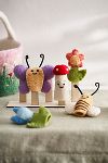 Thumbnail View 1: Felt Critter Finger Puppets, Set of 5