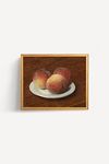 Thumbnail View 1: Three Peaches on a Plate Wall Art