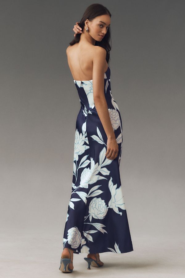 Slide View: 2: Significant Other Lucile Strapless Fit & Flare Maxi Dress