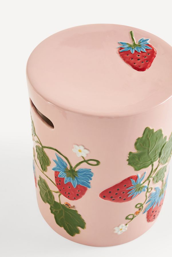 Slide View: 3: Frutta Ceramic Side Table