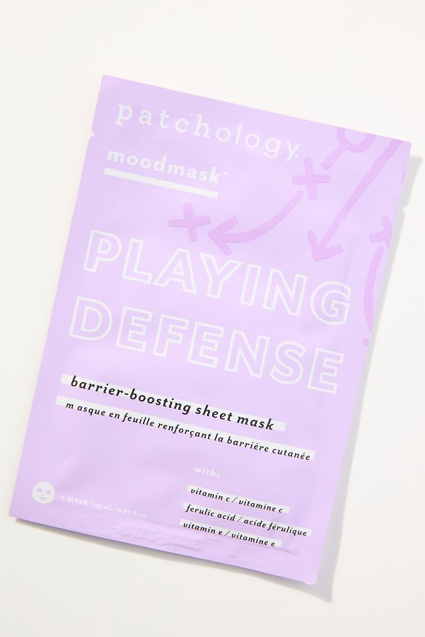 Slide View: 1: Patchology Playing Defense MoodMask