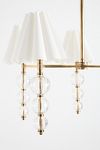 Thumbnail View 3: Giulia Cut-Glass Shaded Chandelier