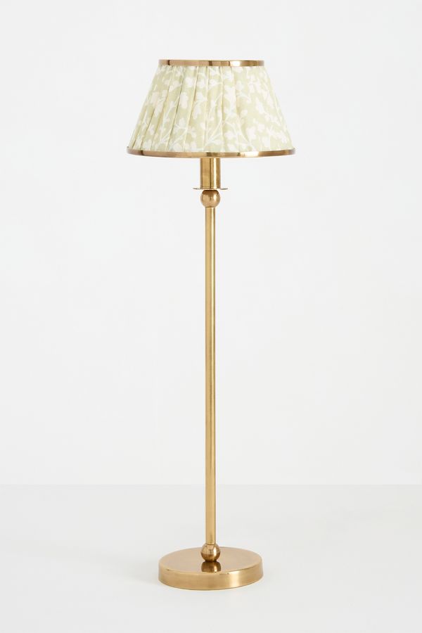 Slide View: 2: Lee Brass Buffet Table Lamp