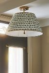 Thumbnail View 1: Lee Brass Semi-Flush Mount Pendant