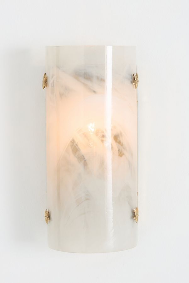 Slide View: 2: Stella Brass Star Sconce