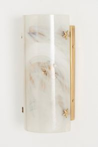 Slide View: 3: Stella Brass Star Sconce