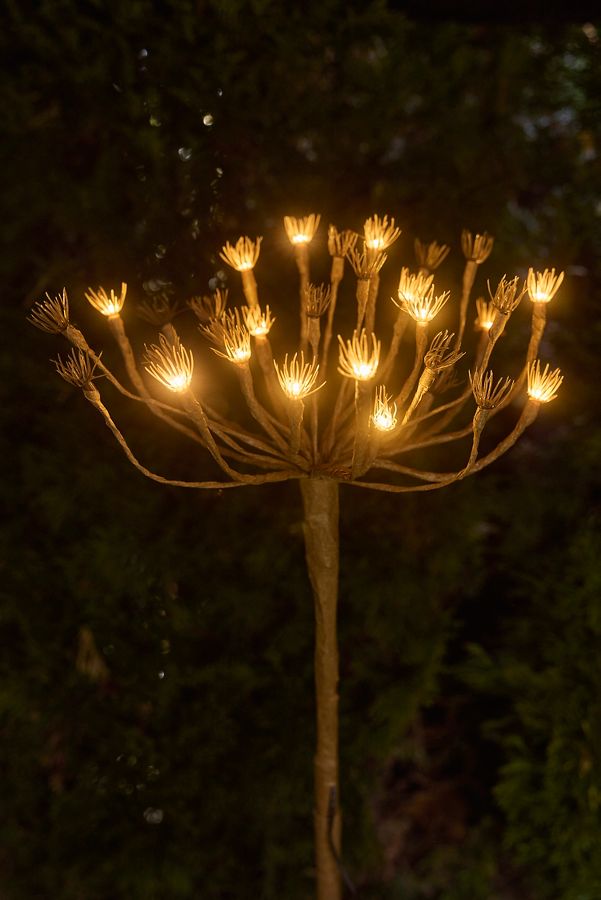 Slide View: 1: Solar Fennel LED Stake Light