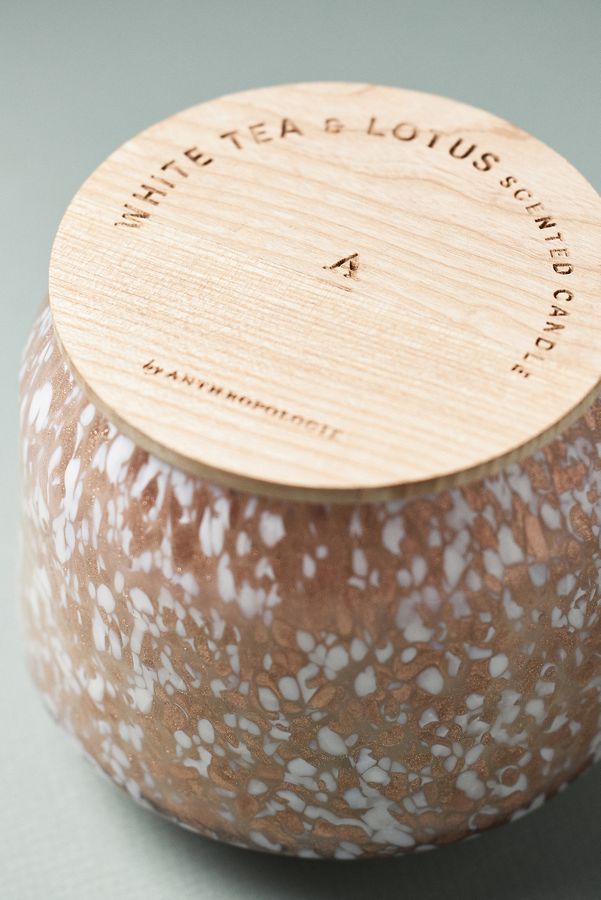 Slide View: 4: The Gather Candle by Anthropologie: White Tea & Lotus