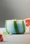 Thumbnail View 1: Piper Fruity Peach & Papaya Striped Glass Candle