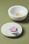 Thumbnail View 1: Inlaid Flower Marble Trinket Box