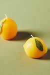 Thumbnail View 2: Lemon Shaped Wax Candles, Set of 2