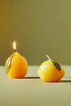 Thumbnail View 1: Lemon Shaped Wax Candles, Set of 2