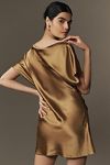 Thumbnail View 2: Acler Ramshaw Draped Satin Mini Dress