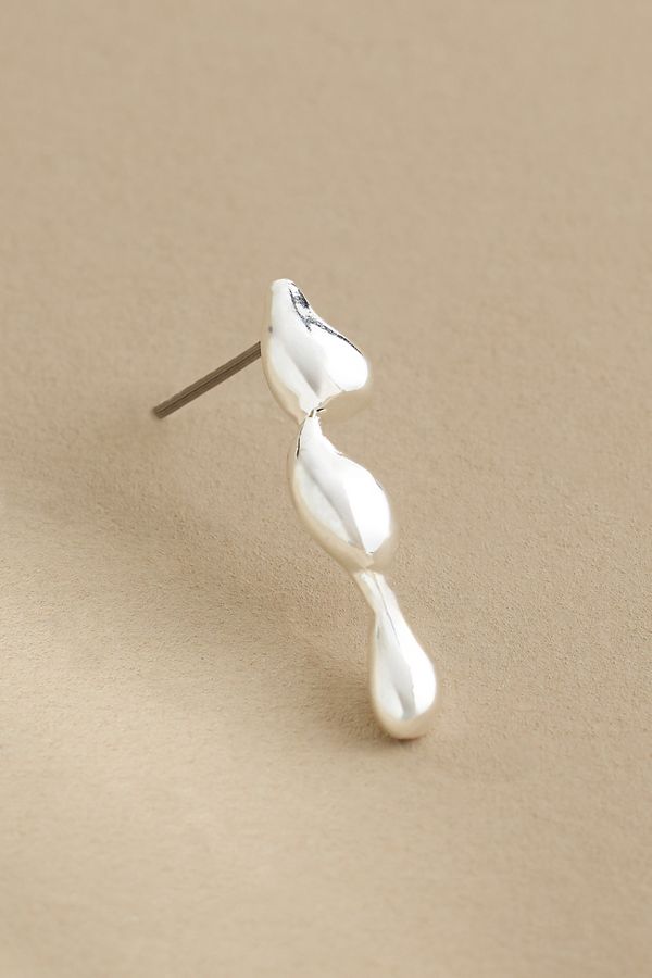 Slide View: 2: Mini Bean Drop Earrings