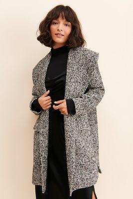 BB Dakota Zoey Herringbone Coat