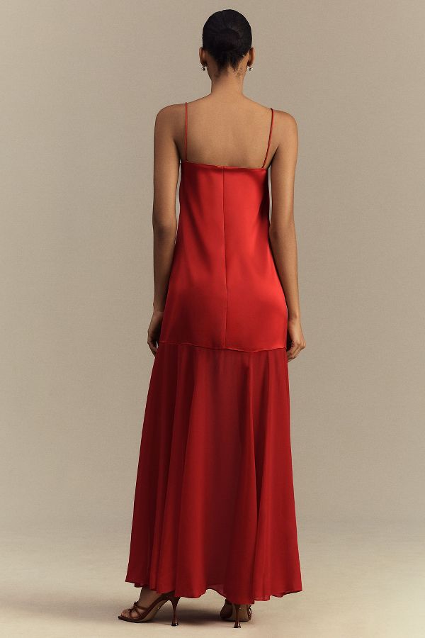 Slide View: 2: Shona Joy Moraya Drop-Waist Maxi Dress