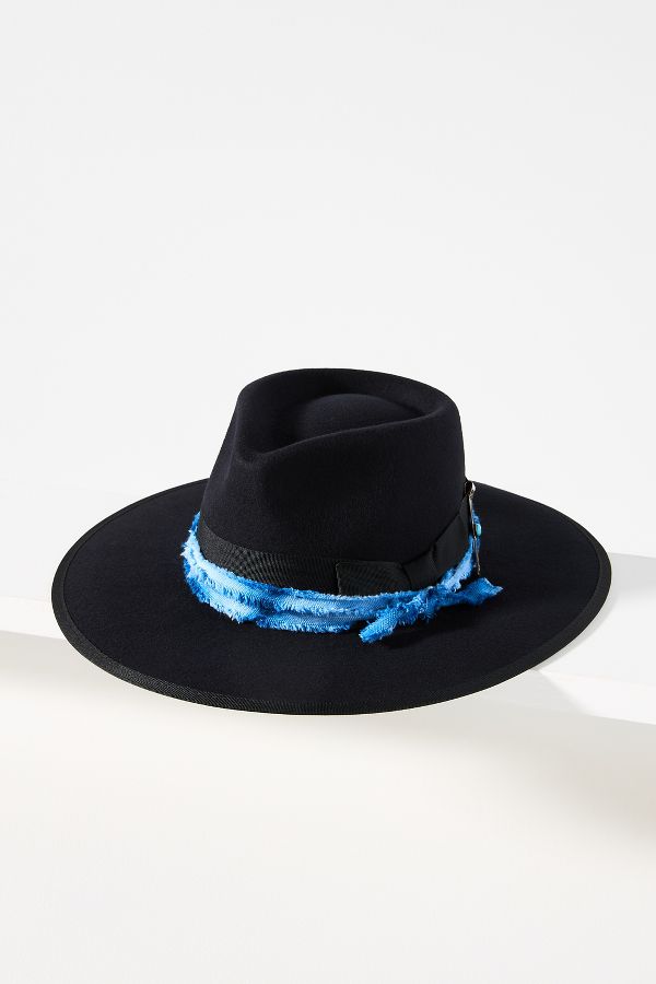 Slide View: 1: Wyeth Jamie Flat Brim Rancher