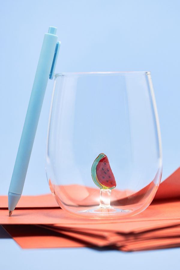 Slide View: 1: Cheerie Icon Stemless Wine Glass