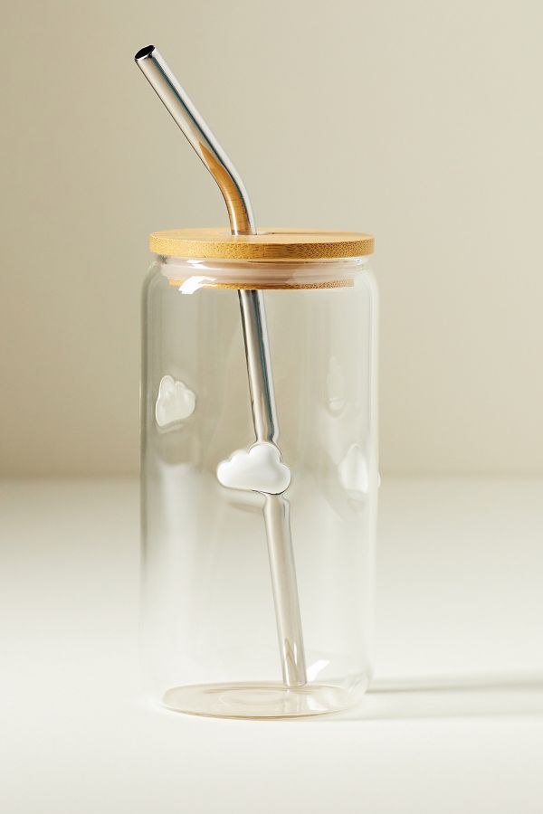 Slide View: 1: Icon Juice Sipper Glass