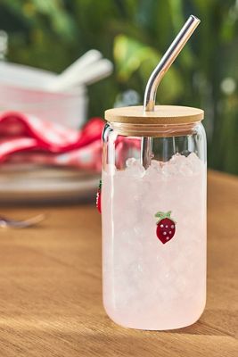 Icon Juice Glass Tumbler with Lid