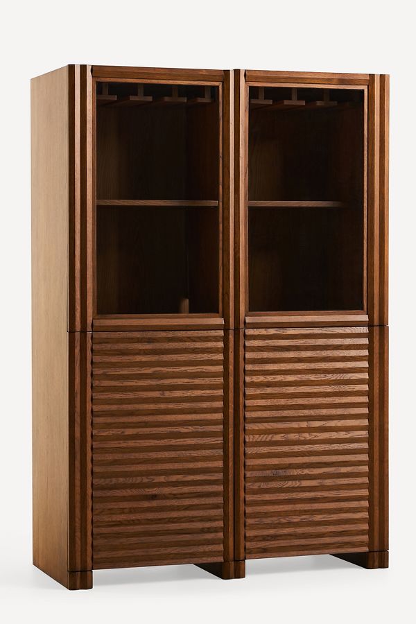 Slide View: 4: Omari Bar Cabinet