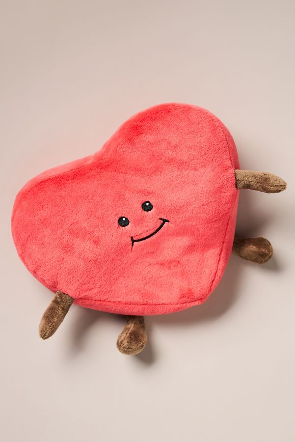 Slide View: 1: Warmies Heart Plush