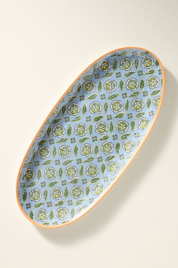 Slide View: 1: Tangier Oasis Melamine Small Platter