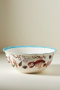 Slide View: 1: Nathalie Lete Melamine Serving Bowl