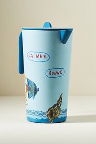 Slide View: 1: Nathalie Lete Melamine Pitcher