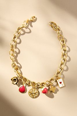 Logan Tay Strawberry Charm Necklace