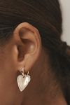 Thumbnail View 2: Crystal Heart Huggie Hoop Earrings