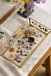 Thumbnail View 1: Pressed Floral Glass Tray