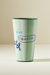 Slide View: 2: Nathalie Lete By the Sea Melamine Tumbler