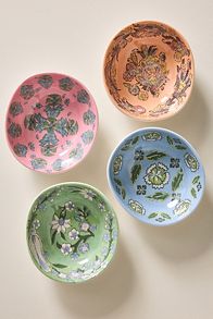 Slide View: 1: Tangier Oasis Melamine Dip Bowls, Set of 4