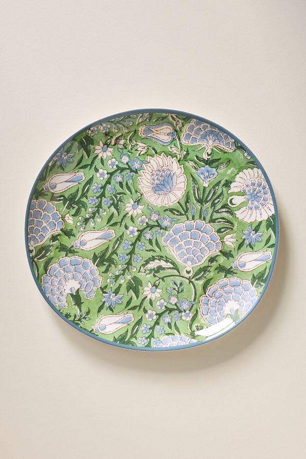 Slide View: 2: Tangier Oasis Melamine Dinner Plate