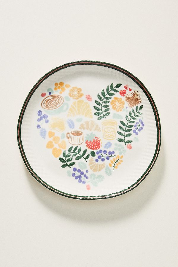 Slide View: 1: Annie Stoneware Dessert Plate