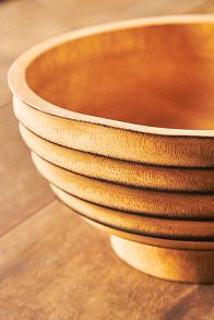 Slide View: 3: Samba Tropical Hardwood Serve Bowl