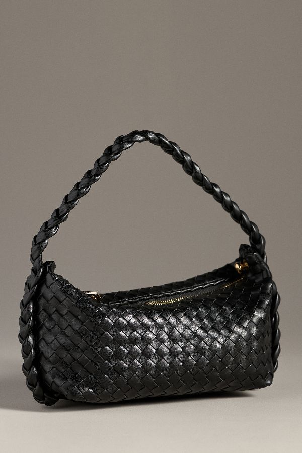 Slide View: 1: Melie Bianco Woven Shoulder Bag