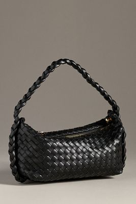 Melie Bianco Woven Shoulder Bag