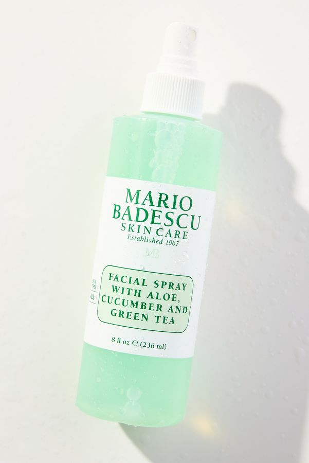 Slide View: 1: Mario Badescu Facial Spray with Aloe, Cucumber and Green Tea