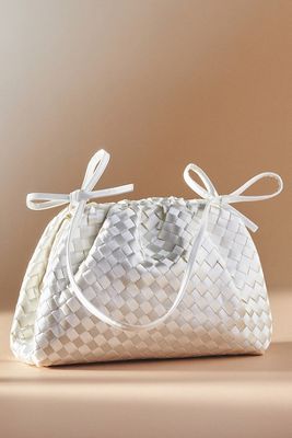 The Frankie Clutch: Woven Satin Edition