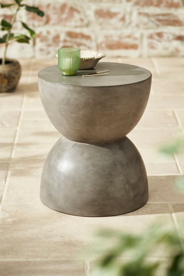 Slide View: 1: Pebble Concrete Stool