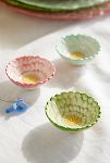 Thumbnail View 1: Painted Flower Pinch Bowls, Set of 3