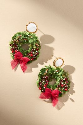 Mignonne Gavigan Wreath Post Earrings