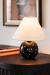 Thumbnail View 1: Jeanette Beaded Mini Brass Table Lamp