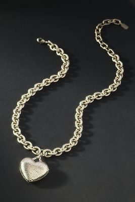 Elizabeth Cole Emory Heart Pendant Necklace